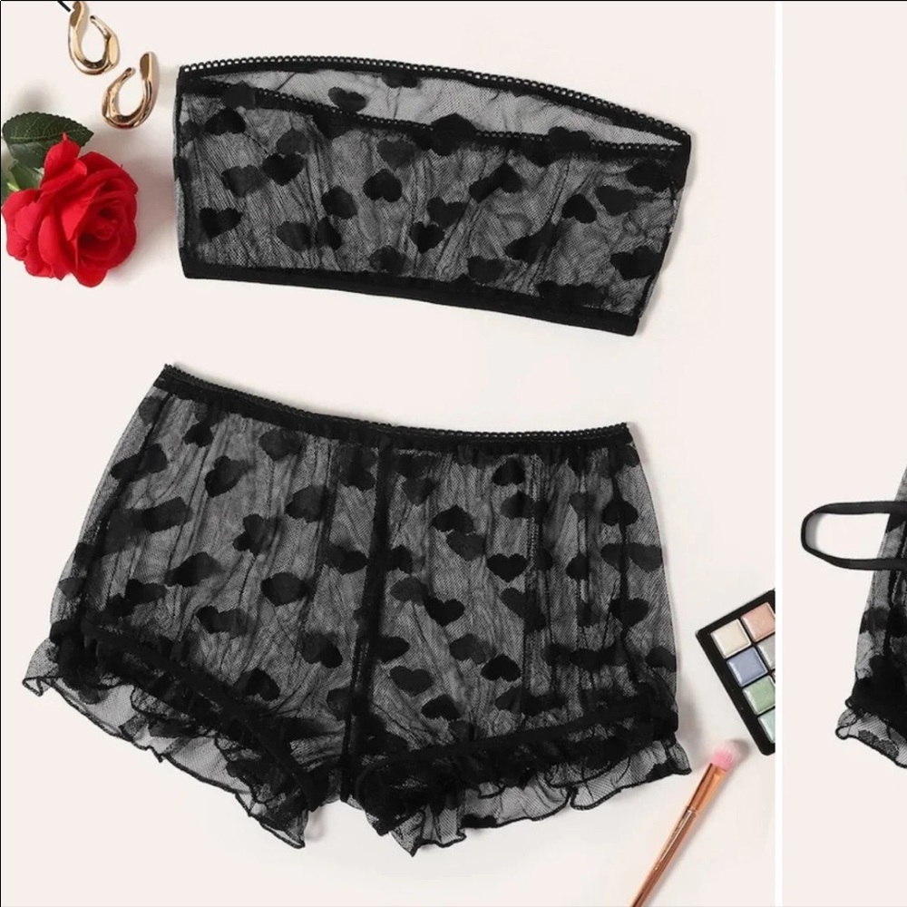 Sheer Lingerie Set
